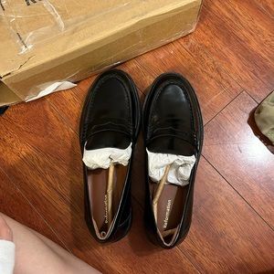 Agatha’s Chunky Black Loafer Reformation